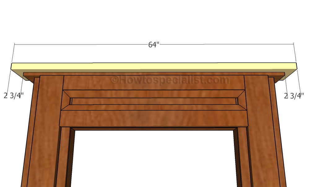 Fitting the top component