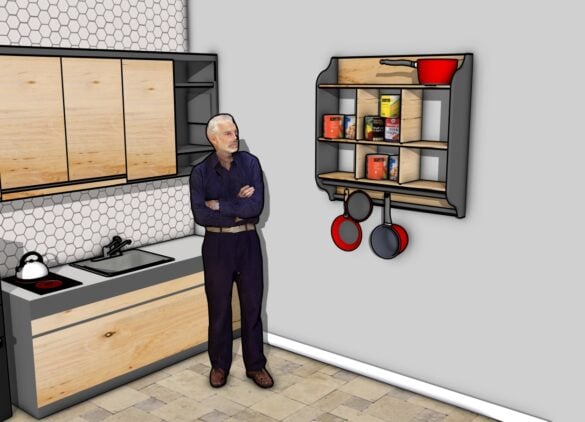 Kitchen hutch - Free DIY Plans