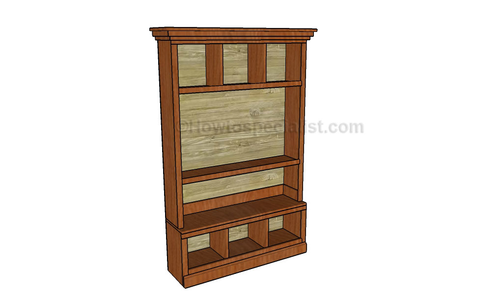 Wooden entertainment center plans