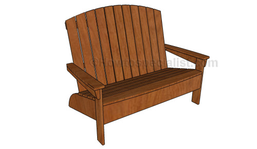 Adirondack Bench Plans HowToSpecialist How To Build Step By Step   Adirondack Bench Plans 500x291 