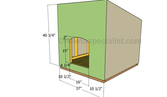 Large dog house plans | HowToSpecialist - How to Build, Step by Step ...