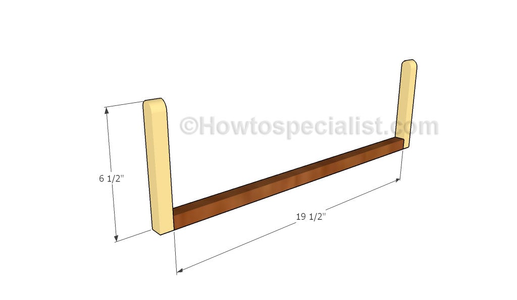 Building the backrest support