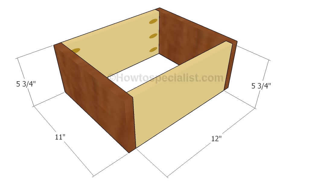 Building the drawers