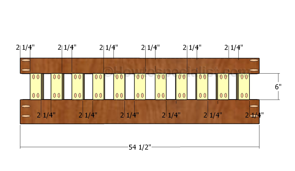 Building the footboard panel