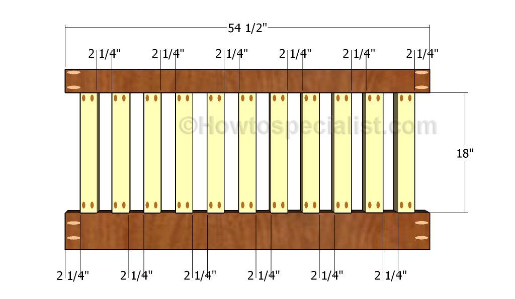 Building the headboard panel