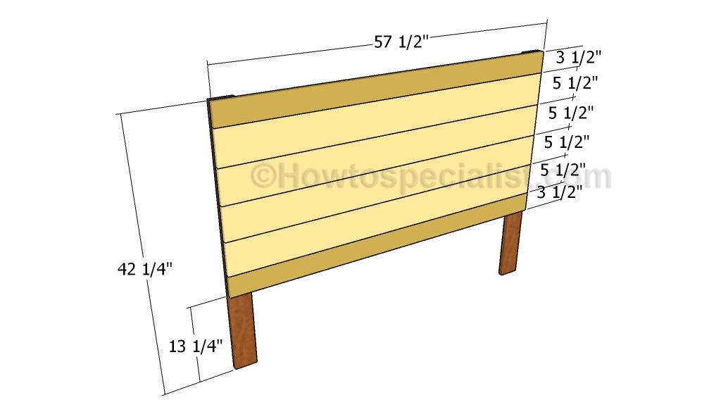 Building the headboard panel