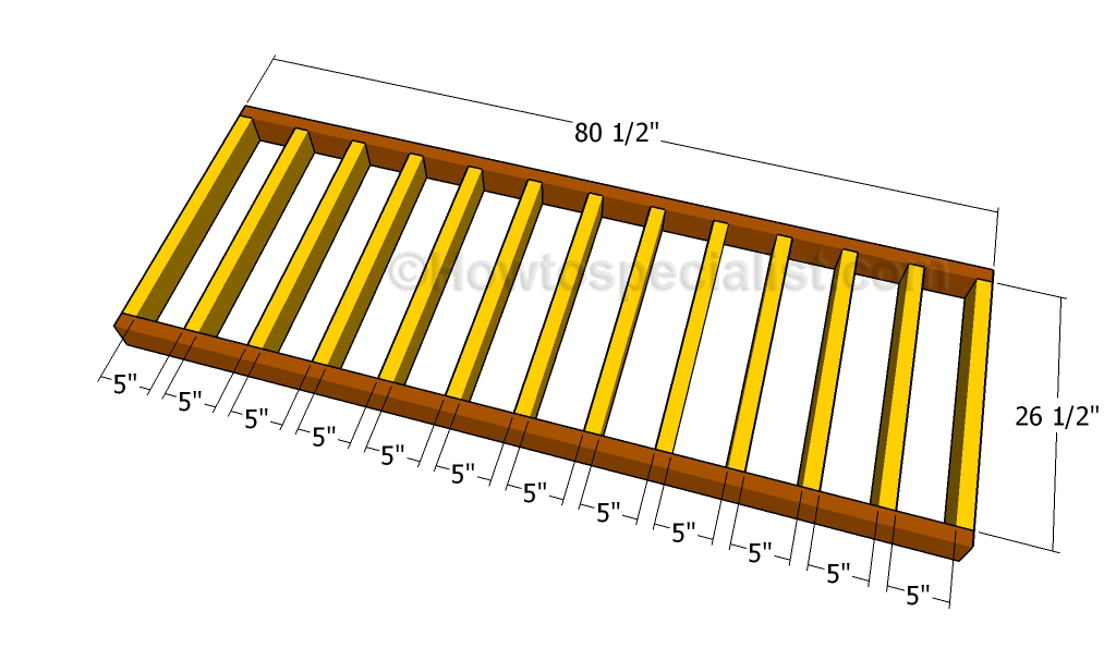 Building the middle frame