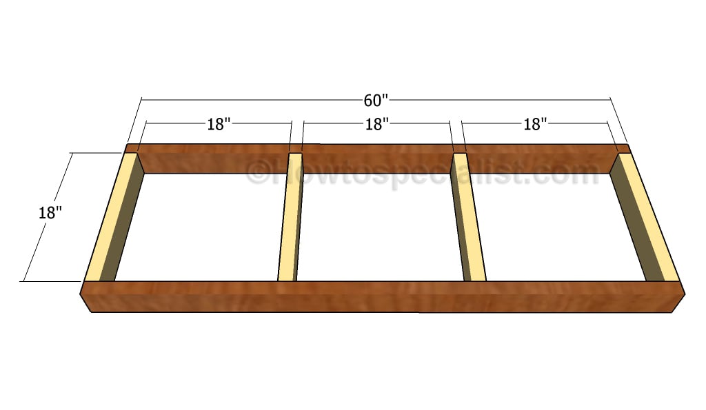 Building the seat frame