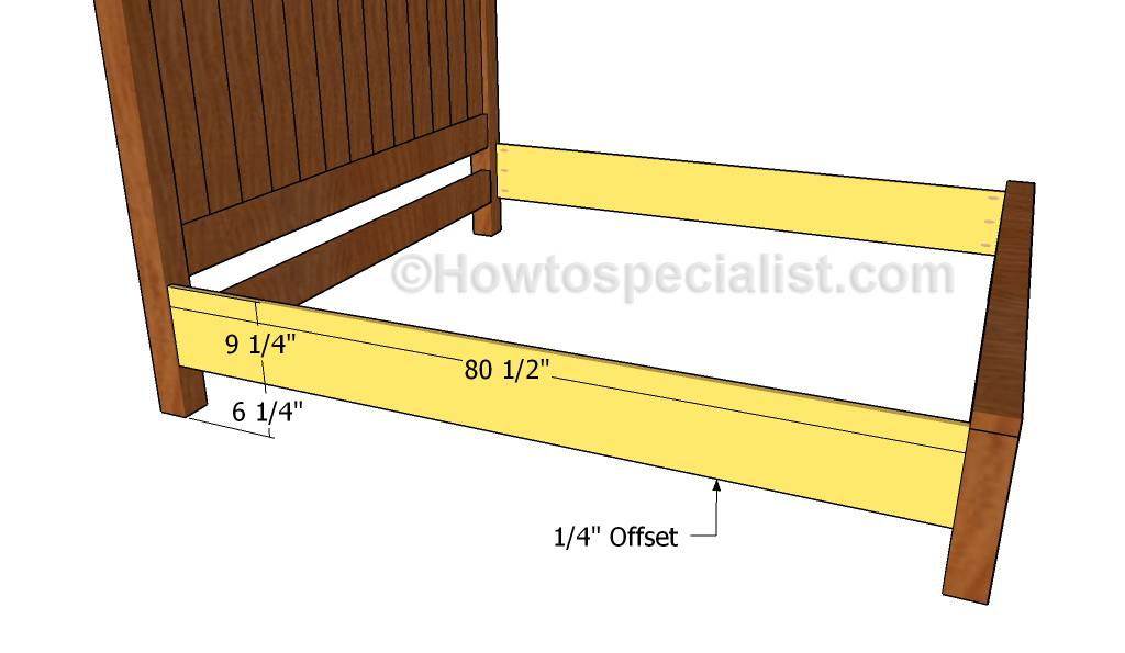 Building the side rails