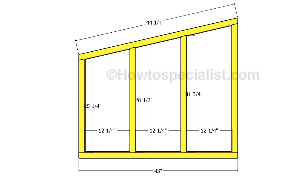 Building the side walls