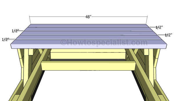 Kids picnic table plans | HowToSpecialist - How to Build, Step by Step ...