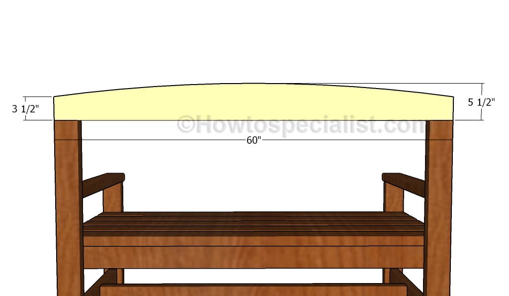 Building the top slat