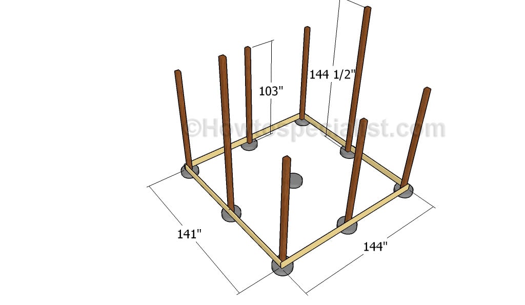 Fitting the rim joists