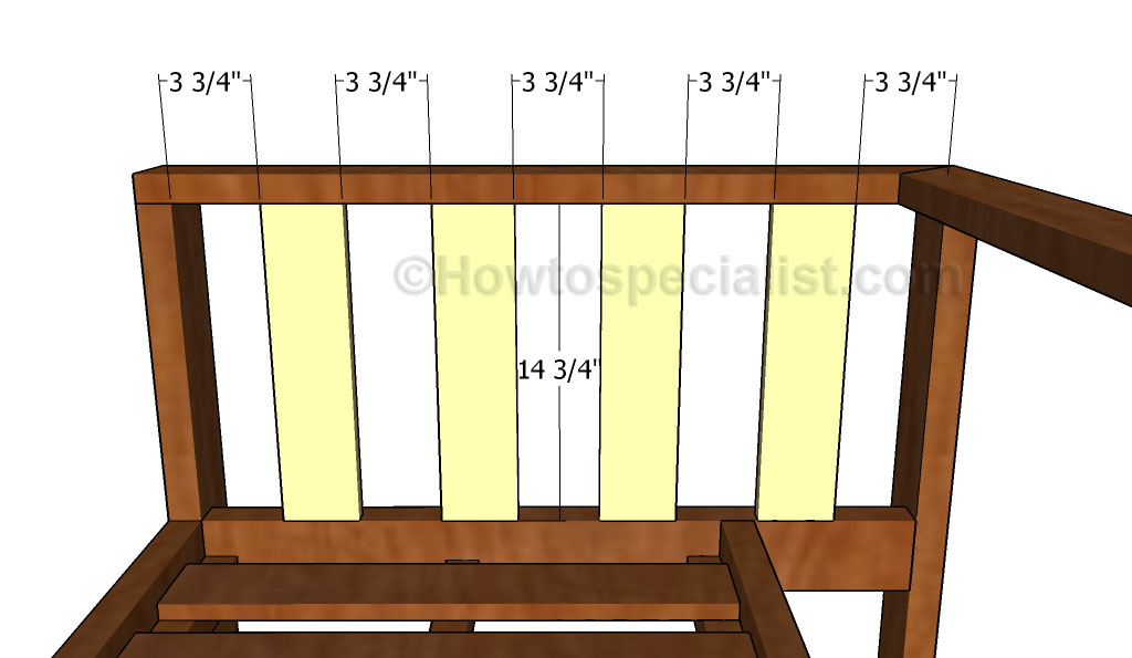 Fitting the side slats