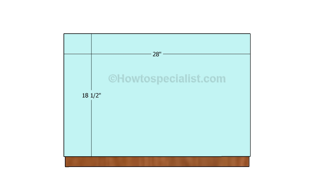 Fitting the side walls