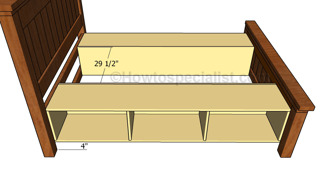 Fitting the storage units