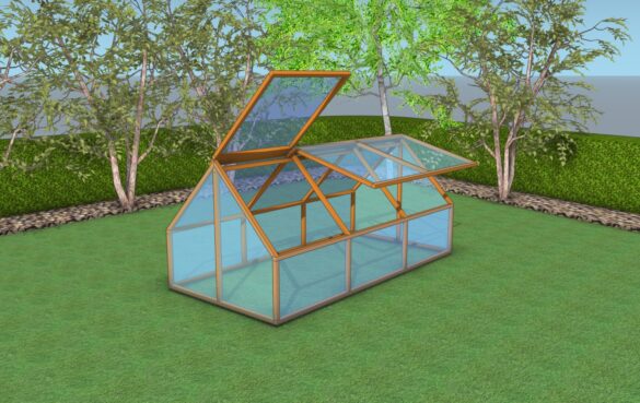 How to build a cold frame greenhouse