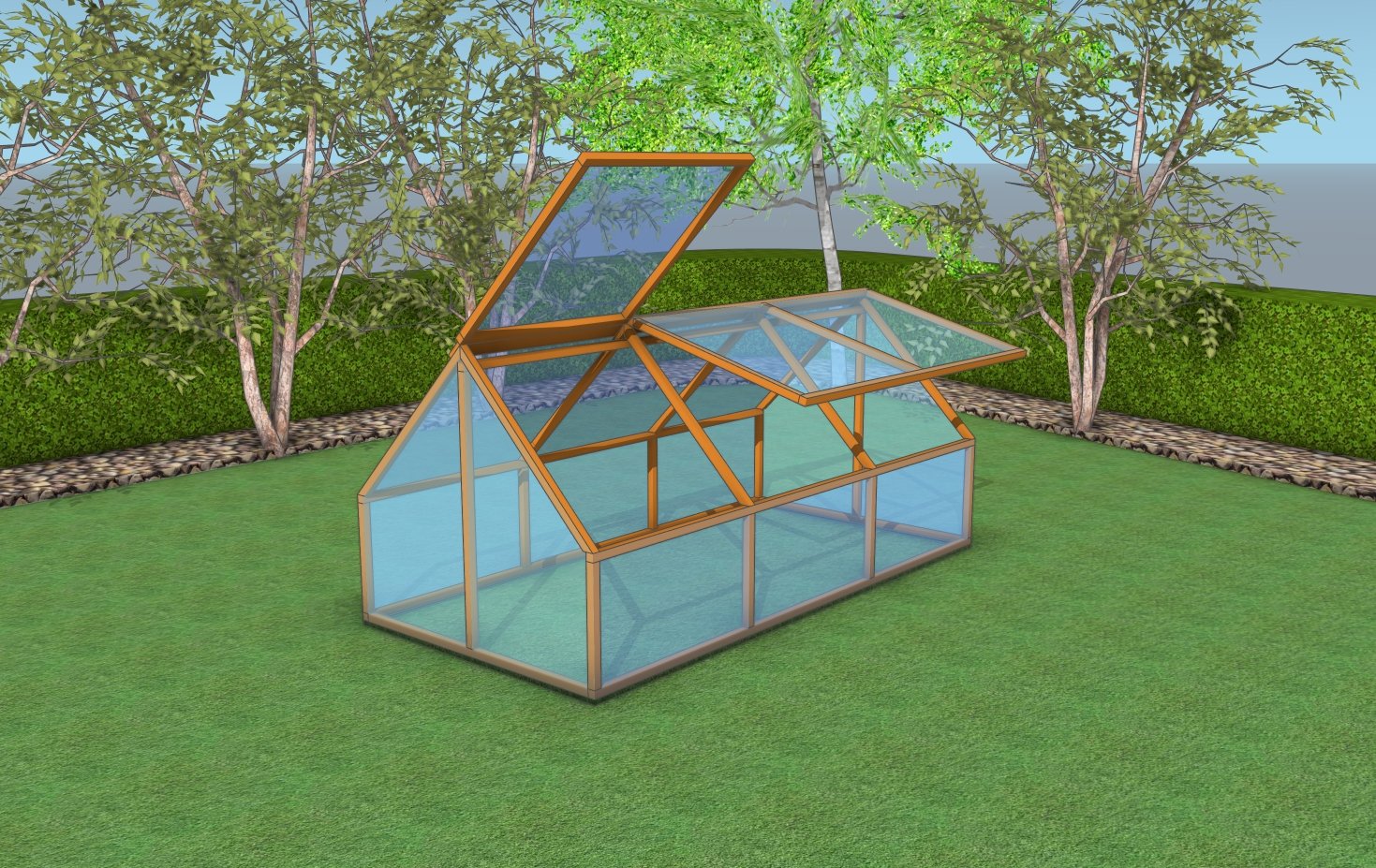 How to build a cold frame greenhouse