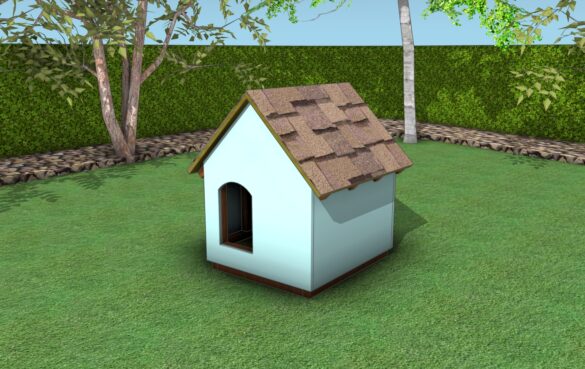 How to build a small dog house