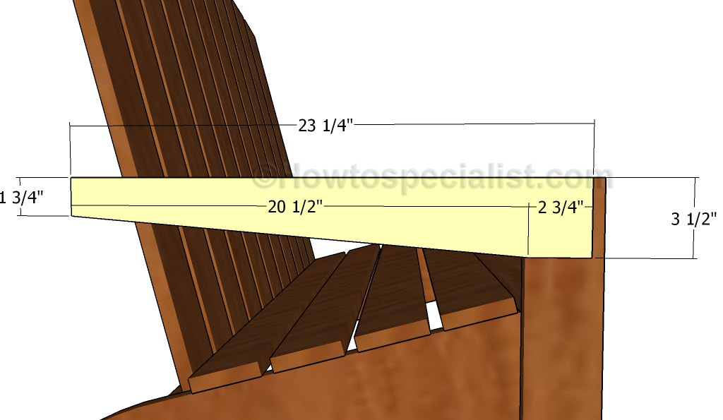 Installing the armrest supports