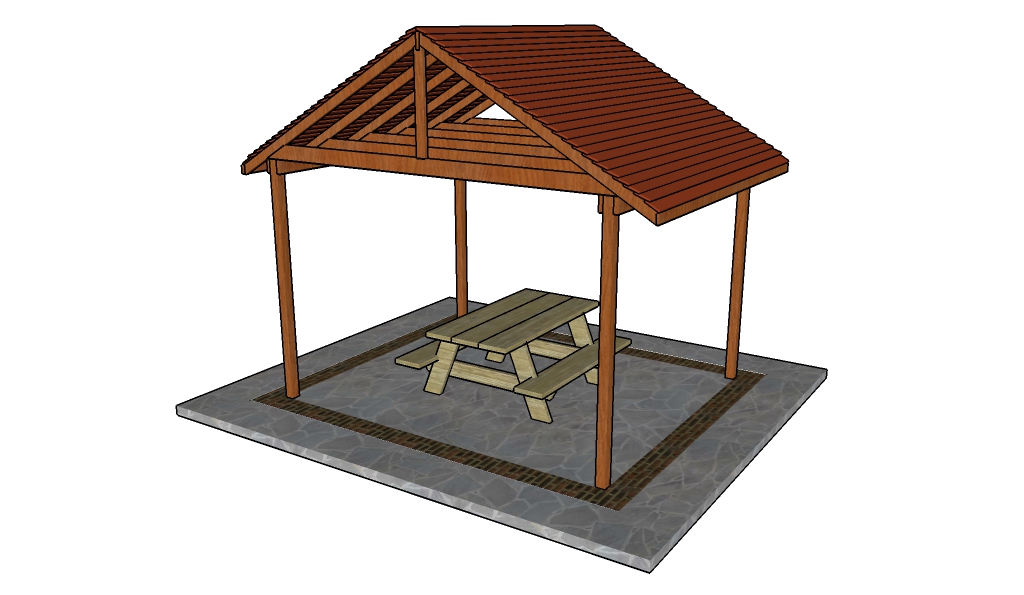 Picnic shelter plans