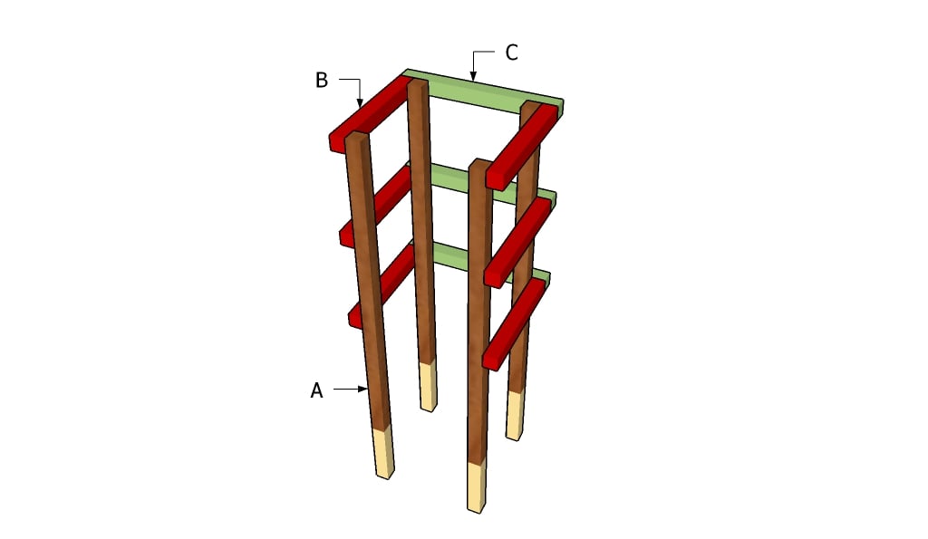 Building a tomato cage