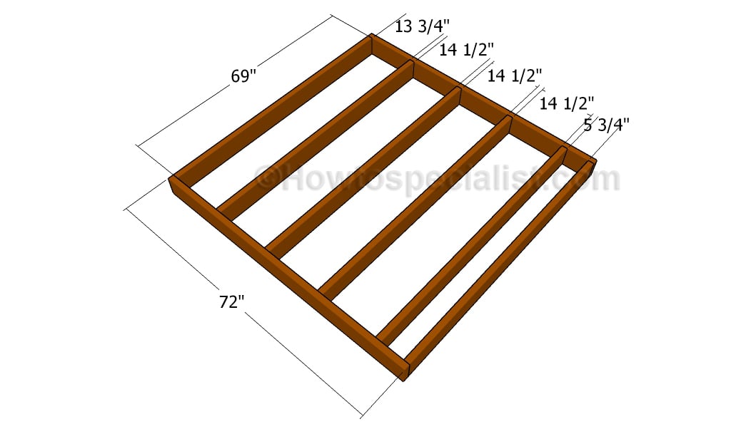 Building the floor frame