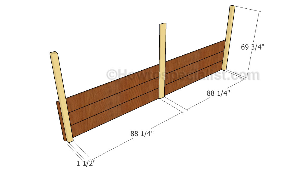 Fitting the back supports