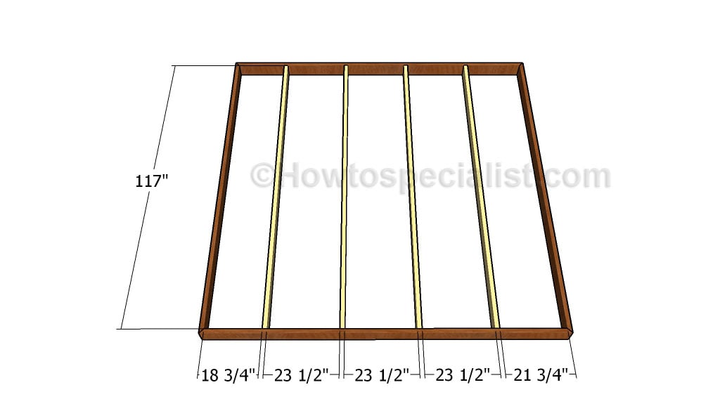 Fitting the joists