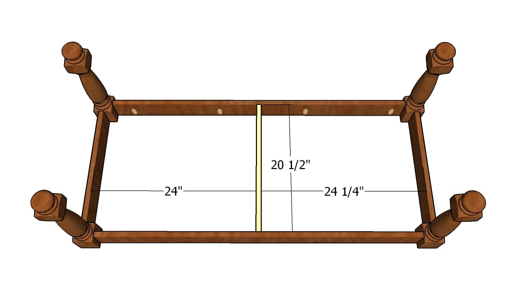 Fitting the middle support