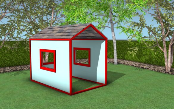 Indoor playhouse plans