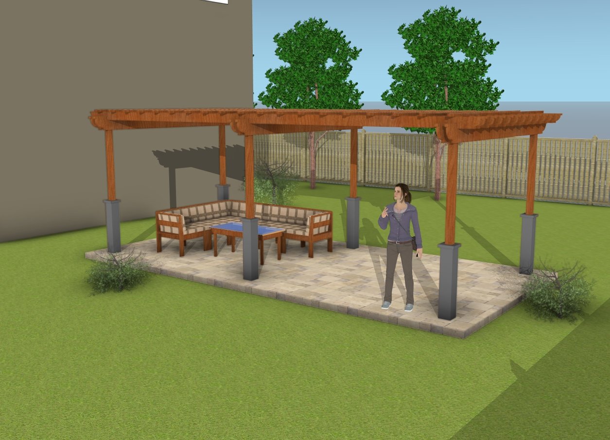 Large pergola plans