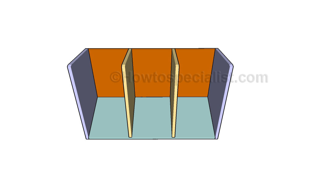 Assembling the nexting box