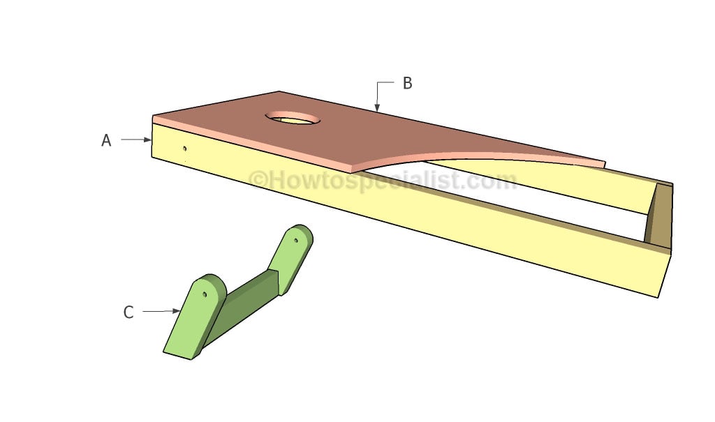 Building a cornhole game