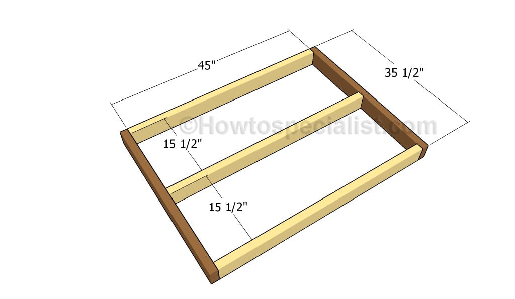 Building the floor frame