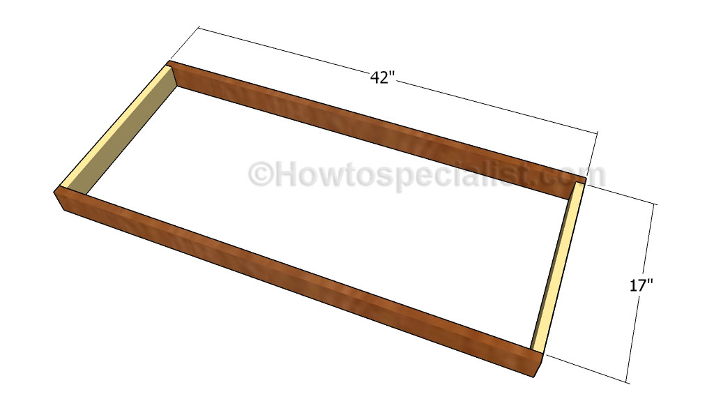 Building the floor frame