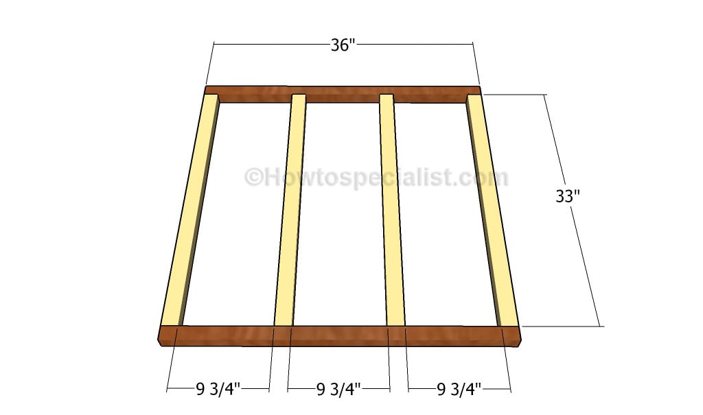 Building the floor frame