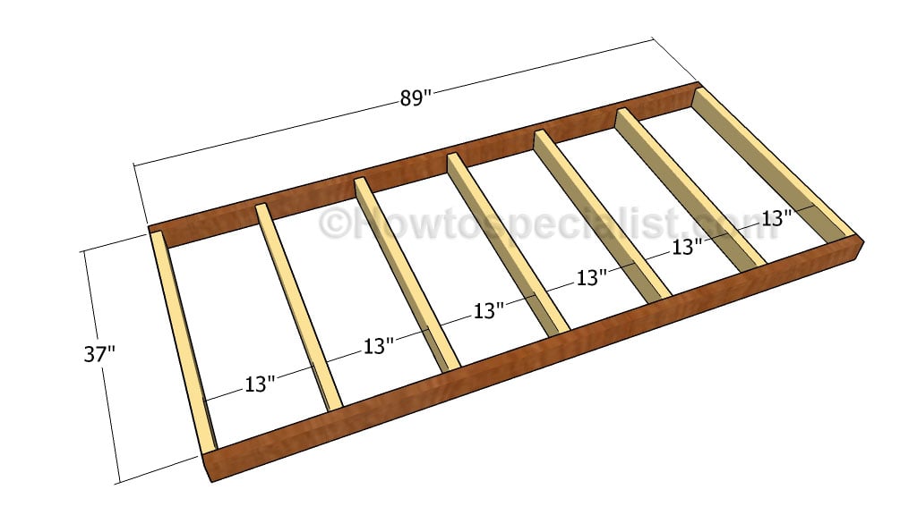 Building the floor frame