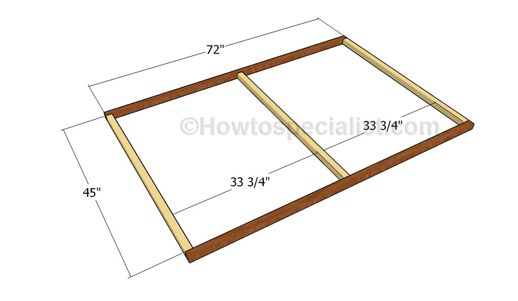 Building the floor frame