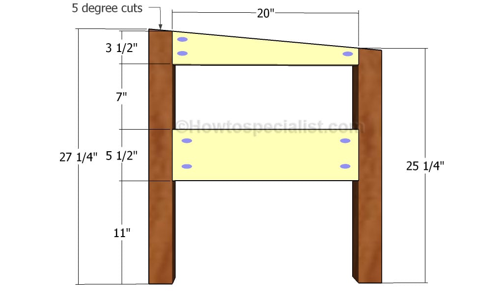 Building the side frames