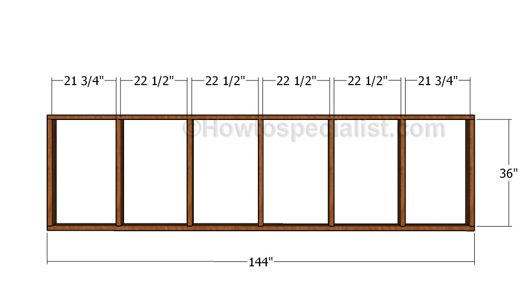 Building the side walls