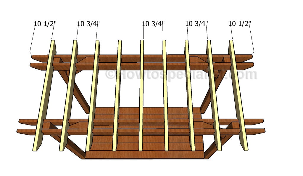 Fitting the rafters