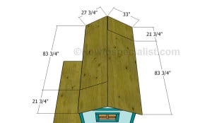 Kids playhouse roof plans | HowToSpecialist - How to Build, Step by ...