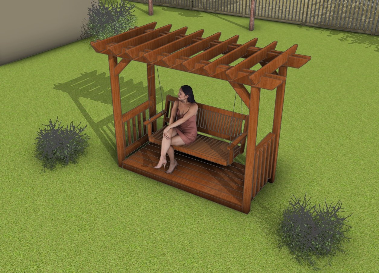 How to build an arbor swing