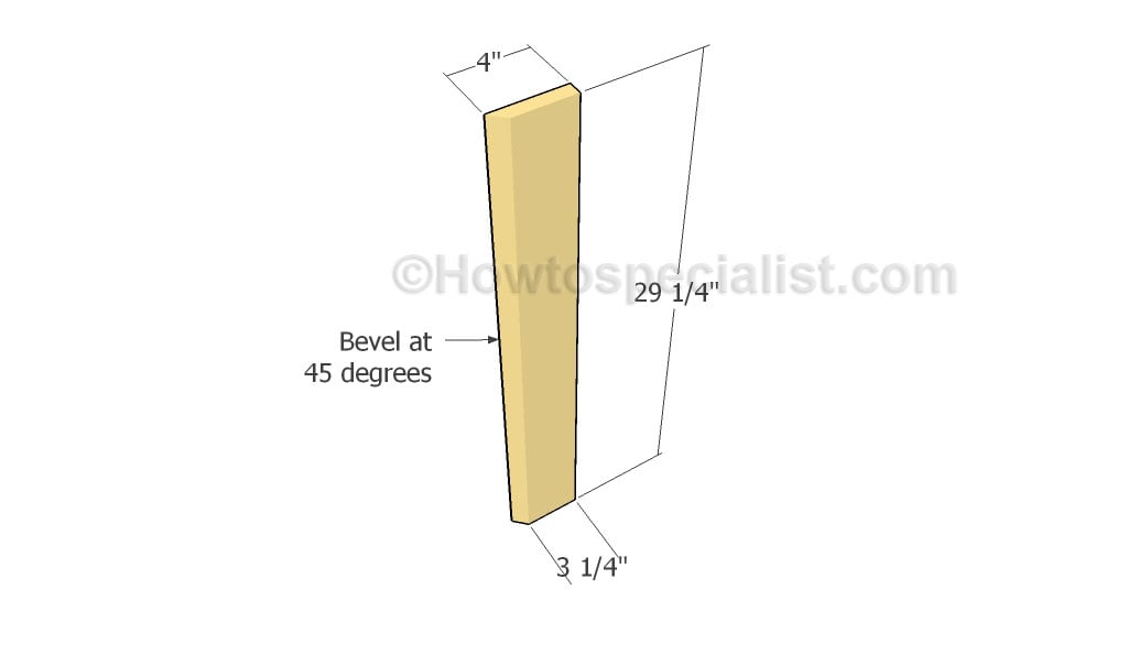 Building the corner slats