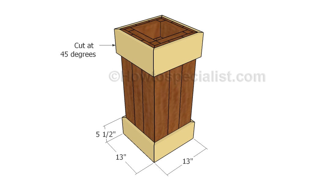 Building the exterior trims