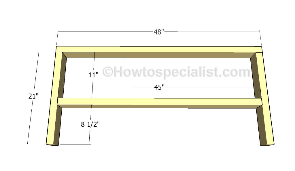 Building the shelf supports