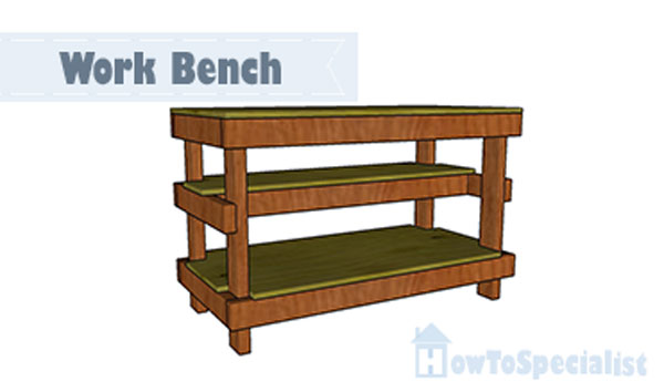 Work bench plans free | HowToSpecialist - How to Build, Step by Step ...