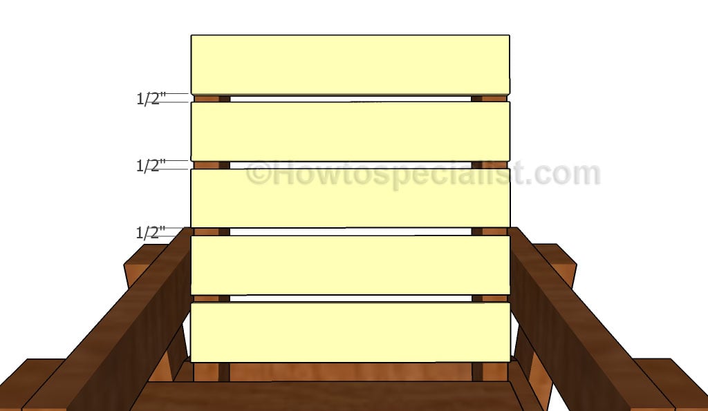 Building the backrest