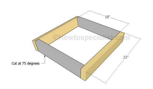 Building the seat frame